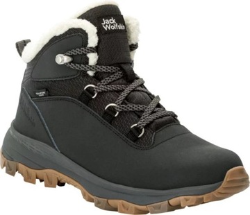 DAMSKIE BUTY ZIMOWE JACK WOLFSKIN TREKKINGOWE OCIEPLANE NIEPRZEMAKALNE 40,5