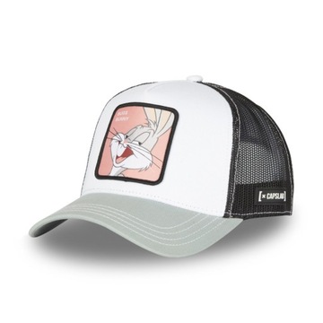 Czapka z daszkiem Capslab LOONEY TUNES Bugs Trucker królik
