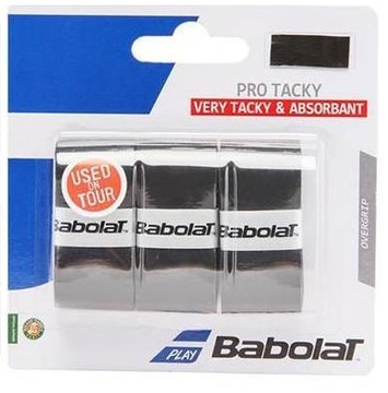 Owijka wierzchnia Babolat Pro Tacky x3 Czarny