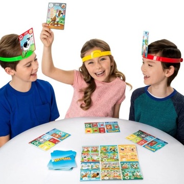HEDBANZ Junior Czółko настольная игра для детей, семейная игра «Кто я?»