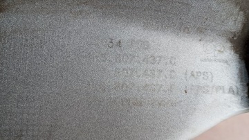 AUDI A7 4K8 S-LINE 2018> NÁRAZNÍK PŘEDNÍ ORIGINÁLNÍ 4K8807437C