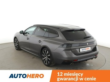 Peugeot 508 II SW 1.6 PureTech 180KM 2019 Peugeot 508 GT-Line automat panorama navi, zdjęcie 3