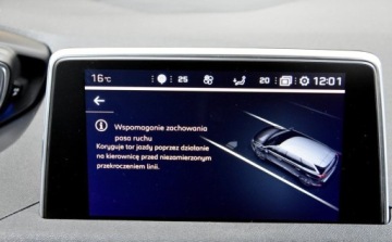 Peugeot 5008 II Crossover 2.0 BlueHDI 180KM 2020 Peugeot 5008 totalny full SKORA Alusy LED Navi. BLIS linne assist Grzane f, zdjęcie 30