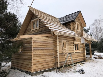 БРЕВЕННЫЙ ДОМ - КРУГЛОГОДНЫЙ БРЕВЕННЫЙ ДОМ