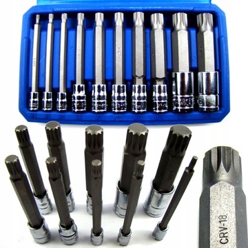 НАБОР ДЛИННЫХ НАКОНЕЧНИКОВ M4-M18