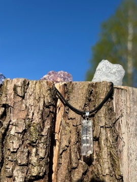 Кулон Подвеска Горный хрусталь Защита натурального камня баланс потока