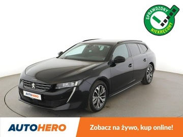 Peugeot 508 II SW 1.5 BlueHDi 130KM 2022 Peugeot 508 AllurePack automat navi kamera180 ACC