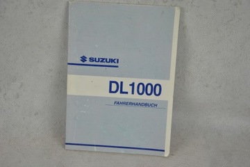 Instrukcja Obsługi Książka Suzuki DL 1000 V-Strom