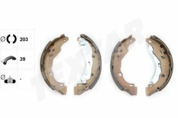 ТОРМОЗНЫЕ КОЛОДКИ TEXTAR RENAULT CLIO 1.5D/1.9D/