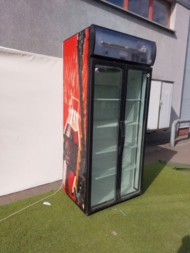 Lodówka FRIGOGLASS , NORCOOL ,witryna chłodnicza ,chłodziarka 713 l.