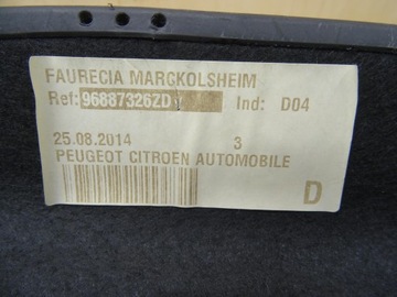 CITROEN DS4 POLIČKA KUFRU 96887326ZD