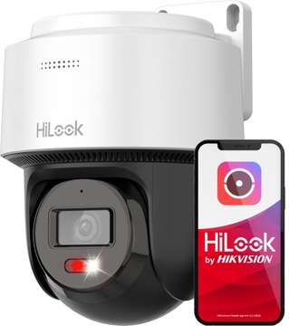 KAMERA Obrotowa HiLook IP 4Mpx 2,8mm Głośnik IR+LED Detekcja AI