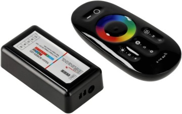 КОНТРОЛЛЕР Контроллер ДИСТАНЦИОННЫЙ ДЛЯ RGBW RF СВЕТОДИОДНОЙ ЛЕНТЫ (Радиоволны) Черный