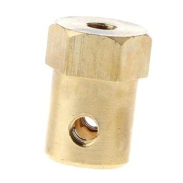 Elastyczny łącznik wału silnika 4 mm do