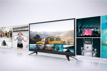 Kruger&Matz KM0224-T4 ЖК-телевизор 24 дюйма HD DVB-T2 HEVC 230 В 12 В / 230 В