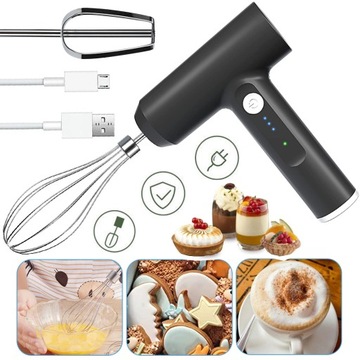 ЭЛЕКТРИЧЕСКИЙ РУЧНОЙ МИКСЕР, МИНИ ЭЛЕКТРИЧЕСКИЙ АККУМУЛЯТОРНЫЙ МИКСЕР ДЛЯ ЯЙЦА