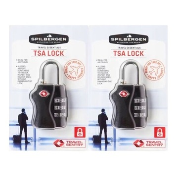 2x НАВЕСНОЙ ЗАМОК ДЛЯ ЧЕМОДАНА С ЦИФРОВЫМ КОДОМ УНИВЕРСАЛЬНЫЙ ЗАМОК С КОМПЛЕКТОМ УПЛОТНЕНИЙ