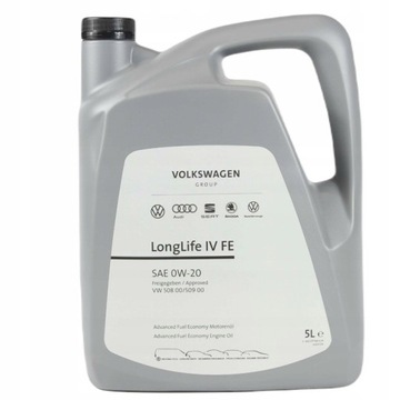 OLEJ VAG VW 0W20 LONGLIFE IV FE 508.00 509.00 5L