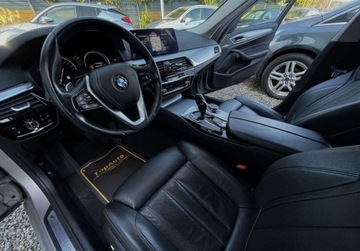 BMW Seria 5 F10-F11 Touring Facelifting 520d 190KM 2017 BMW Seria 5 2.0D 190KM SKORA gwarancjaFULL LED AUTOMAT zarejestrowana, zdjęcie 15