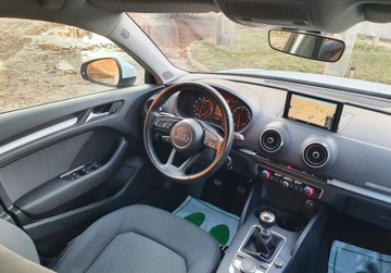 Audi A3 8V Sportback 5d Facelifting 1.4 TFSI COD Ultra 150KM 2017 Audi A3 Sportback FULL LED Nawigacja Serwis GetHelp 1.4 Benzyna, zdjęcie 8