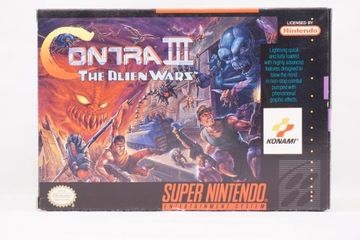 Contra III The Alien Wars Super Nintendo NTSC USA