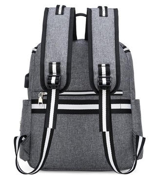 TORBA NA PIELUCHY PLECAK USB DO WÓZKA DLA MAMY