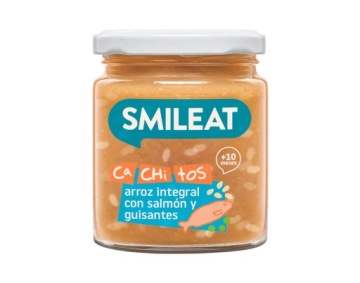 Обід У Баночці Smileat Біо Лосось З Горошком Для Дітей По 10 м 230 г