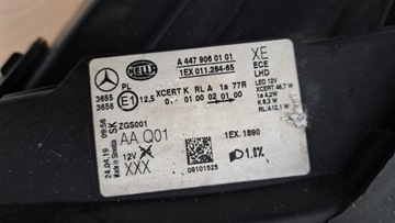 MERCEDES V TŘÍDA W447 SVĚTLO LEVÝ PŘEDNÍ FULL LED