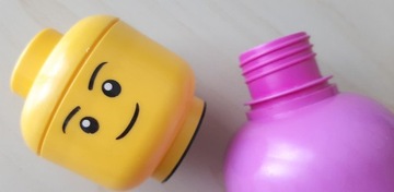 LEGO duża butelka BIDON odkręcane dno BDB 25 cm