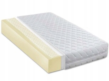 80x200 POLSKI GRUBY MATERAC Z LATEKSEM LATEKS 19CM