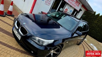 BMW Seria 5 E60 Sedan 2.5 525i 218KM 2006 BMW Seria 5 Zarejestrowany kombi bogata wersja gaz LPG 2.5 BenzynaLPG, zdjęcie 8
