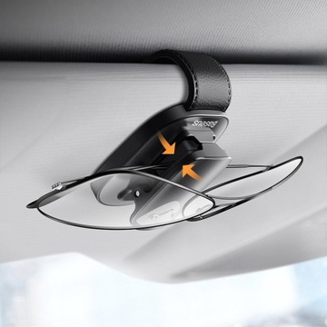 ЗАЖИМ ДЛЯ АВТОМОБИЛЬНЫХ СТЁКОВ BASEUS ЧЕРНЫЙ Платиновый Автомобиль
