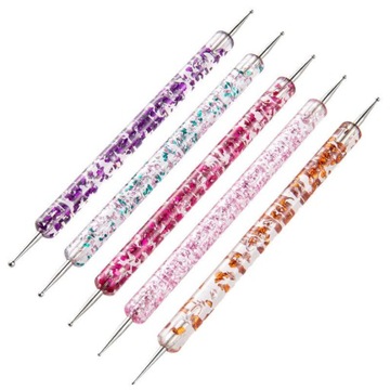 MEGA SET Кисти для дизайна ногтей с акриловым гелем, 31 элемент