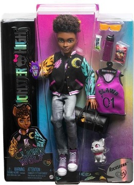 MONSTER HIGH Clawd Wolf lalka podstawowa HNF65 MATTEL