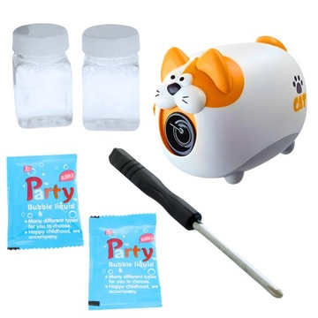 Камера для мыльных пузырей для собак, машина для изготовления мыльных пузырей на батарейках + аксессуары
