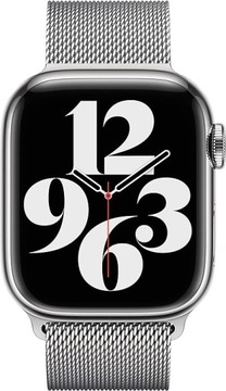 Metalowy pasek do Apple Watch 38, 40, 41mm (22mm) - srebrny