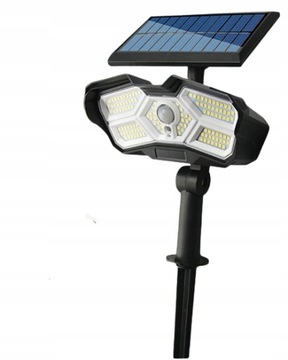 СВЕТОДИОДНАЯ СОЛНЕЧНАЯ САДОВАЯ ЛАМПА С ОТРАЖАТЕЛЕМ