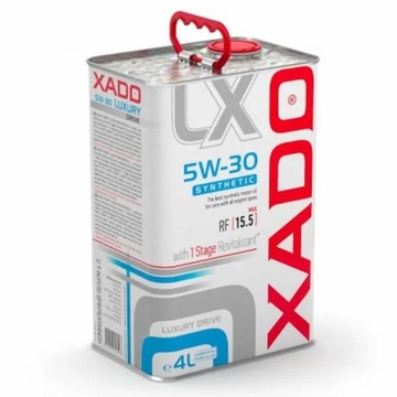 XADO Luxury Drive 5w30 4L - syntetyczny olej