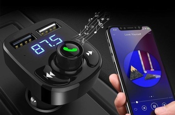 FM-ПЕРЕДАТЧИК BLUETOOTH ЗАРЯДНОЕ УСТРОЙСТВО MP3 USB МИКРОФОН