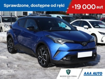 Toyota C-HR I Crossover 1.2L Turbo 116KM 2017 Toyota C-HR 1.2 Turbo, Salon Polska, Serwis ASO