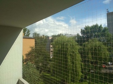 SIATKA NA BALKON OKNO GOŁĘBIE PTAKI DLA KOTA 2x5