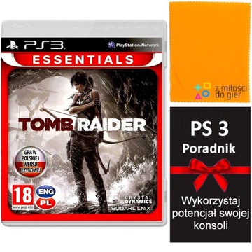 PS3 TOMB RAIDER Po Polsku Dubbing PL młoda Lara