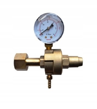 REDUKTOR ARGON CO2 MINI 1 MANOMETR PROFESJONALNY