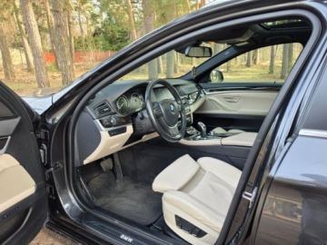 BMW Seria 5 F10-F11 Touring 530d 258KM 2011 BMW Seria 5 X-Drive Jasne Skory Komfort Head Up Panorama Hak Webasto 3.0, zdjęcie 20