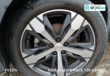 Peugeot 3008 II Crossover Facelifting  1.2 PureTech 130KM 2022 Peugeot 3008 16 Allure Pack 130KM Automat I wl. GWARANCJA FV23, zdjęcie 8