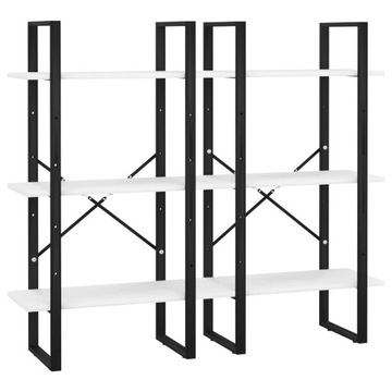 Regał magazynowy metalowy VidaXL 210 x 60 x 30 cm max 1 kg na półkę