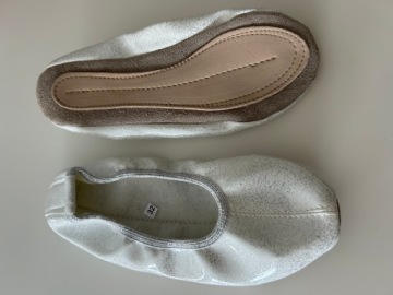 Batcallets для танцев упражнений Brocade Red Ballerinas 25