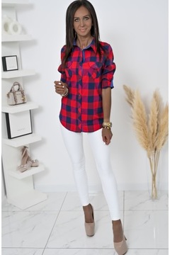 ВЕСЕННЯЯ СЛУЧАЙНАЯ РУБАШКА В КЛЕТКУ NESSI! WZ.8 М