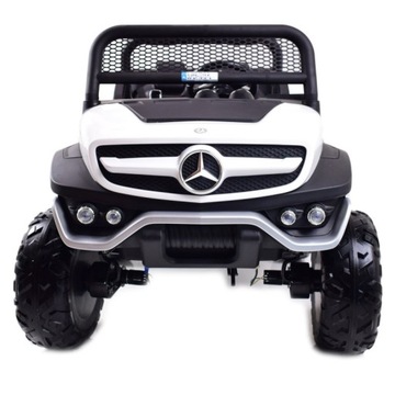 MERCEDES BENZ UNIMOG 4X4,12V14AH/UNIMOG-BIAŁY