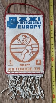 PROPORCZYK MISTRZOSTWA EUROPY W BOKSIE K-WICE '75